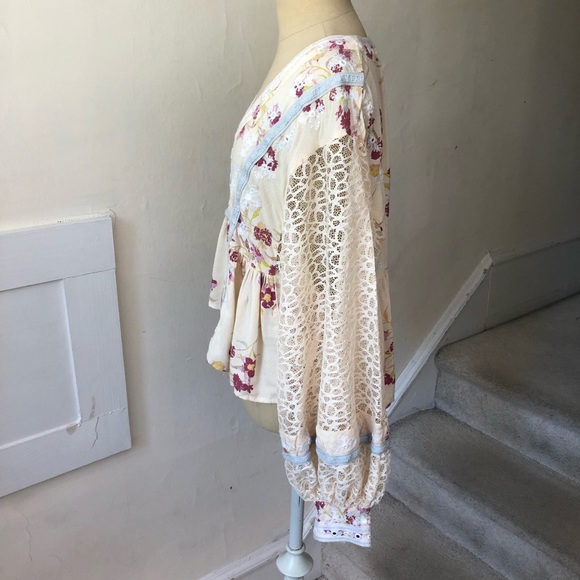 SOLD Free People Boogie All Night Lace Sleeve - Picture 8 of 8